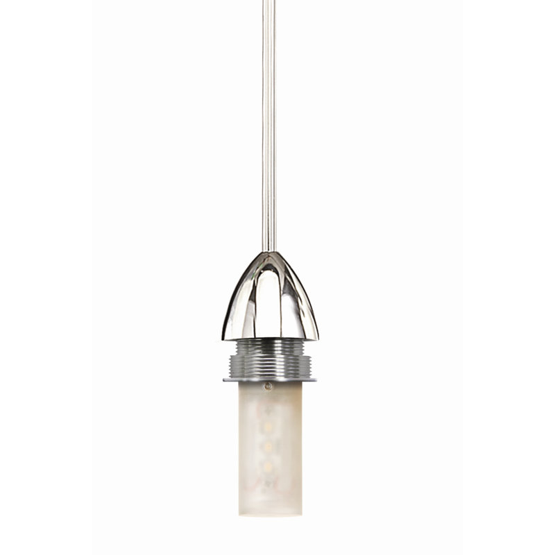 Cordon d’alimentation avec douille quick connect, Rail double, Chrome