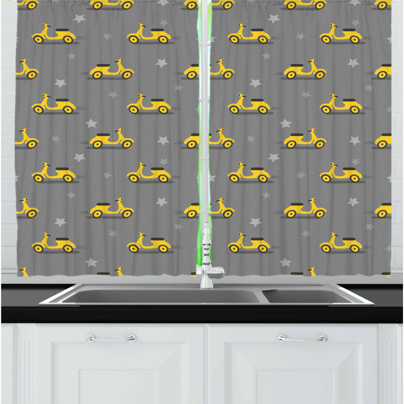 Tailored Kitchen Curtain