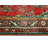 Khurram Distressed Tristan Red Runner
