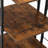 Multi-tier Salon Cart with Universal Wheels and Iron Rail