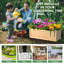 Boîte à fleurs en bois Genthner