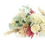 Rose and Eucalyptus Arrangement in Wooden Dough Bowl-1711293153