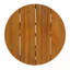Table d'appoint ronde en acacia
