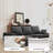 Boneless L-shaped Modular Foam-filled with Spring Support Simple Living Room Sofa-1274460342