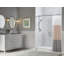 Tringle de douche incurvée murale Utopia Alley-20942066