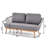 Pavia Outdoor Loveseat