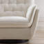 Fauteuil pivotant rembourré Autley-1136660898
