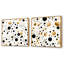 Ciarrai - Ensemble de 2 collages de formes carrées abstraites-101855850-101855848