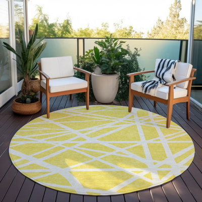 Machine Washable Indoor/Outdoor Chayden ACN1040 Rug