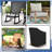 Heavy-Duty Rocking Chair Cover, UV Resistant Patio Chair Cover-449073602