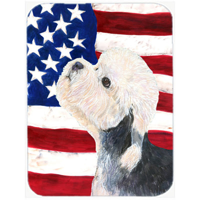 Patriotic Wood Glass Cutting Board