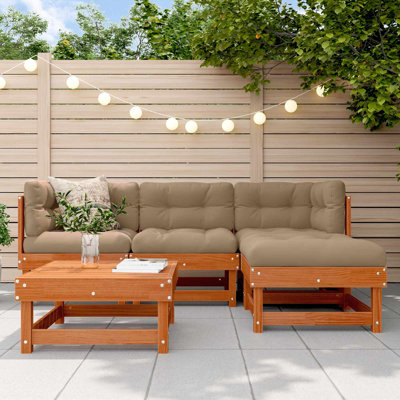  Garden Lounge Set Outdoor Furniture Modular Patio Seating Terrace