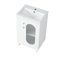 Meuble-lavabo avec lavabo et tablette réglable