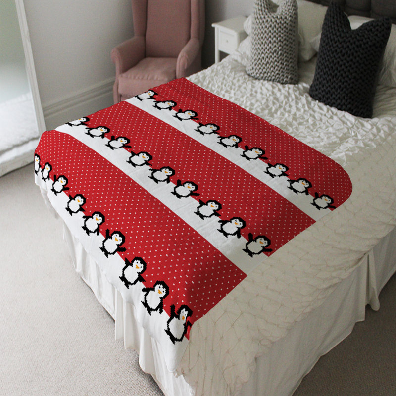 Finch Plain Weave / Muslin Throw Blanket