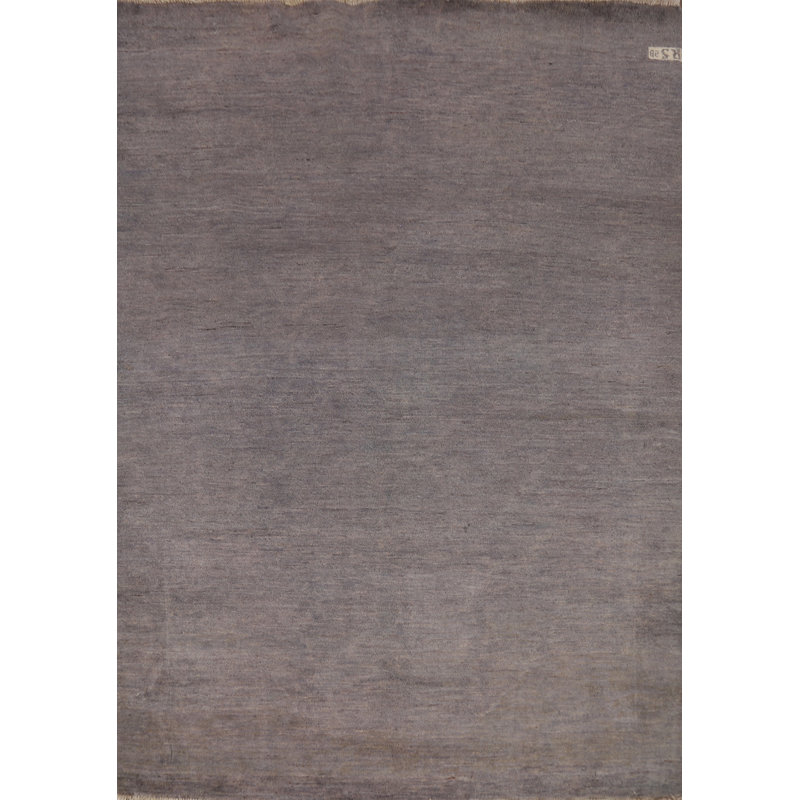 Gray Modern Gabbeh Oriental Rug 5x7