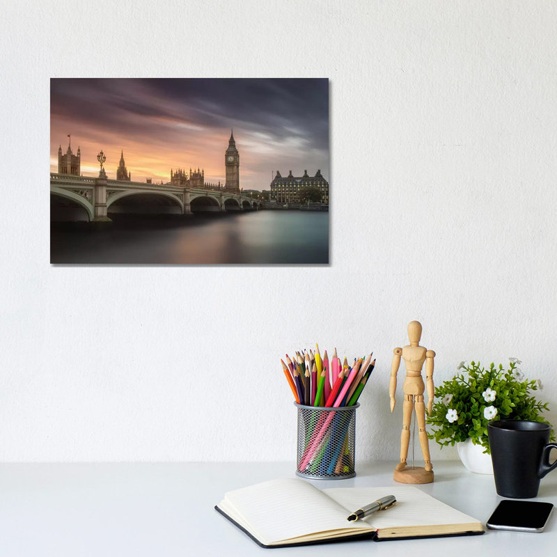 Big Ben, London by Carlos F. Turienzo - Wrapped Canvas Gallery-Wrapped Canvas Giclée, 20.32 cm H x 30.48 cm W