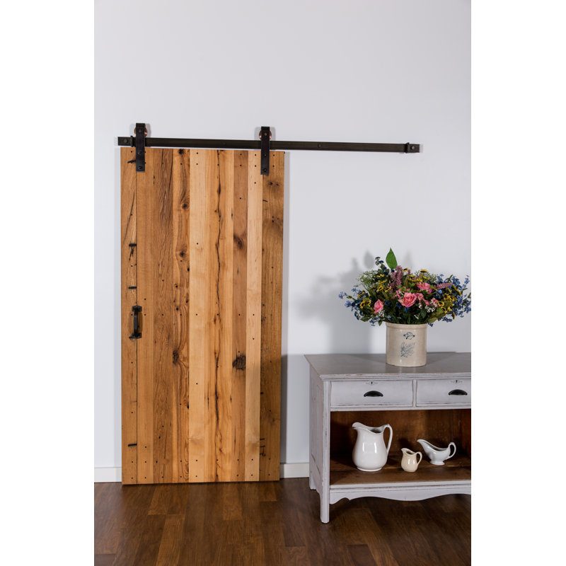 Ensemble de quincaillerie pour porte de grange simple 402, 72 po, Bronze antique