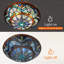 Plafonnier encastré 3 lumières Grants Tiffany Grants