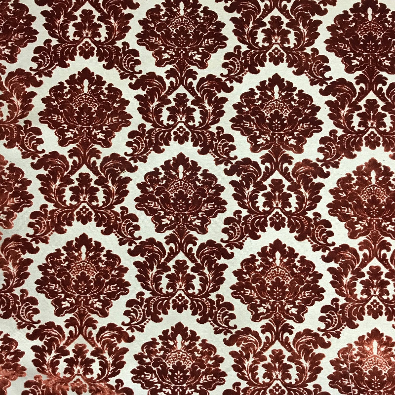 Traditional Damask | Valentino Fabric_VALENTINO, Orange