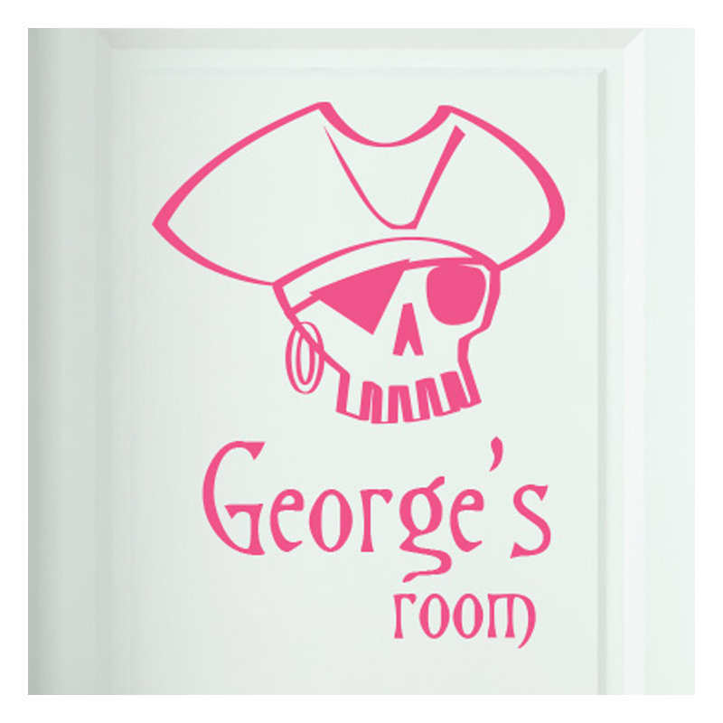 Nautical & Beach Wall Decal, Pink