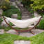 Hamac double avec support arqué en pin massif Holyoke Vivere - Offert en tissu Sunbrella ou en coton-1366963491-1366963566