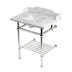 Marble White/Polished Nickel