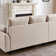 Linnzi 101'' Upholstered Sectional Sofa With Storage Ottoman