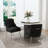 Farr Velvet Upholstered Side Chair With Silver Legs-1079766508