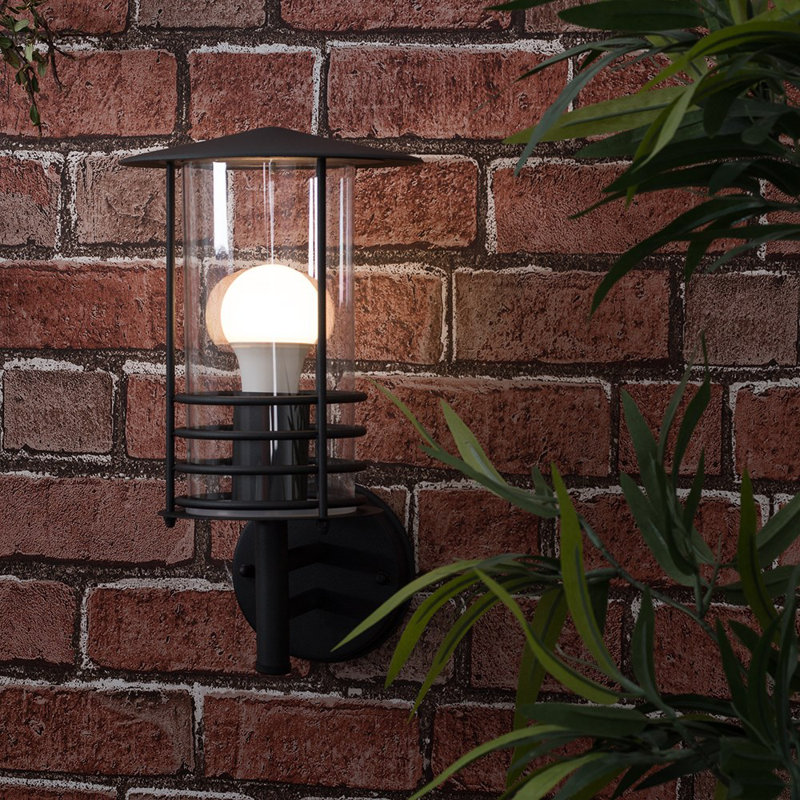 Spruce Head Black 60 - Bulb Outdoor Wall Lantern