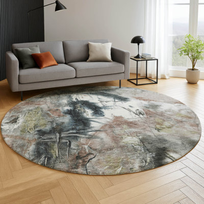Premium Machine Washable Mayfield AMF2202 abstract Rug