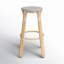 Tabouret de bar et de comptoir en rotin tissé à la main Alastair-799526603-799526605
