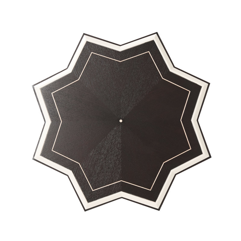 Atticus 26" Round Solid Wood End Table