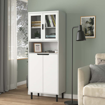 Grand rangement de salle de bain autoportant