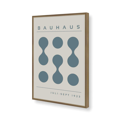 Tempête de Bauhaus bleu, impression I