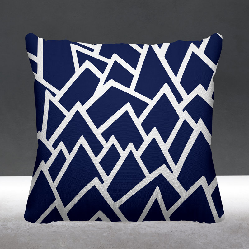 Coussin Speck, Bleu marine, L 17 po x H 17 po