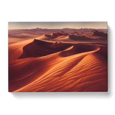 Eye Opening Desert - Wrapped Canvas