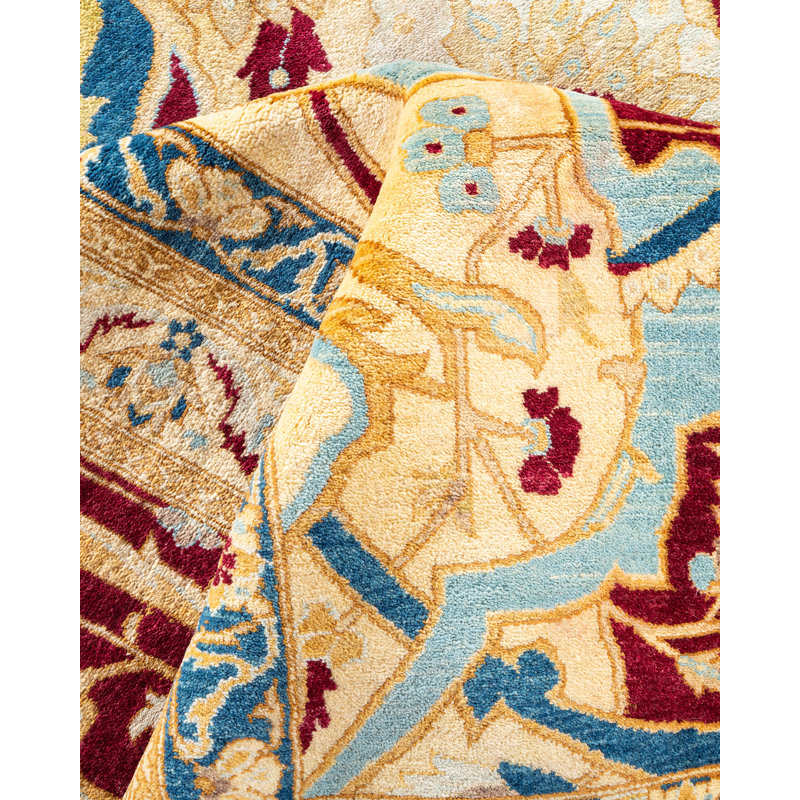 Classic One-of-a-Kind 9' 2" X 12' 5" Hand Knotted Area Rug
