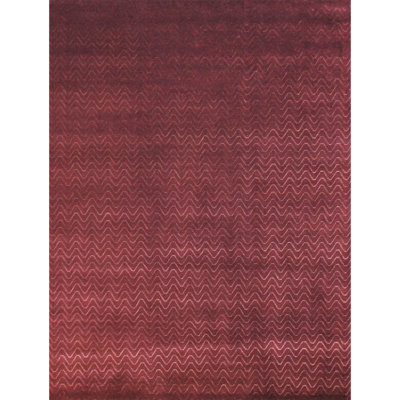 Hand Knotted Area Rug in Purple