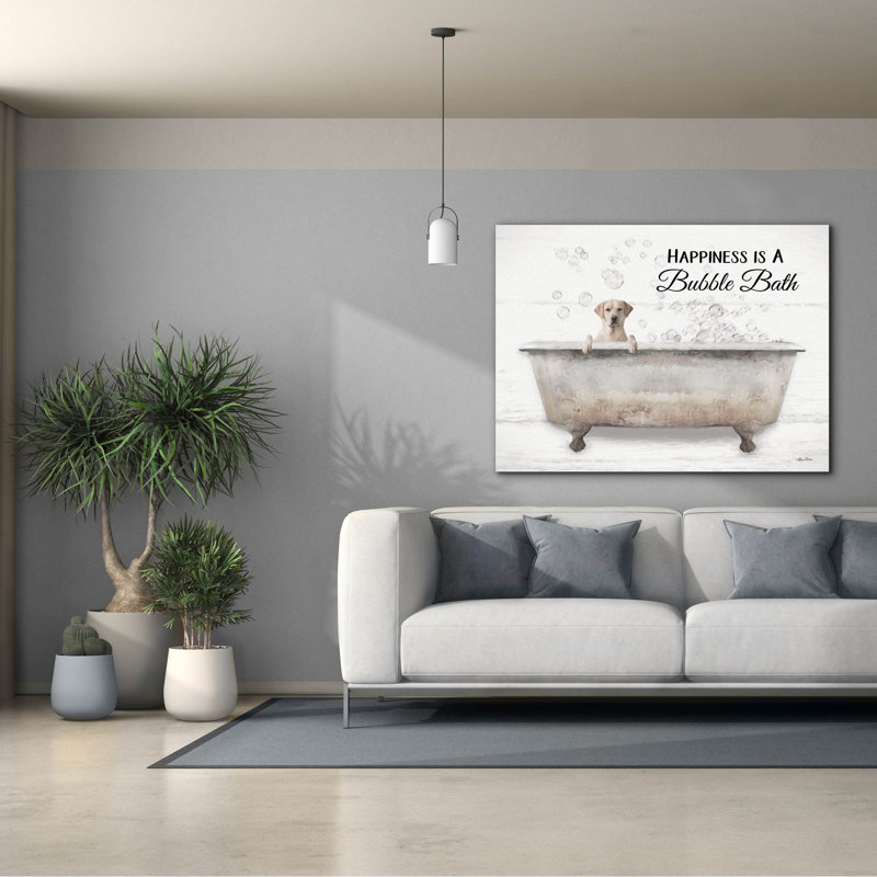 'Bubble Bath' by Lori Deiter, Canvas Wall Art, 40" H x 54" W x 1.5" D