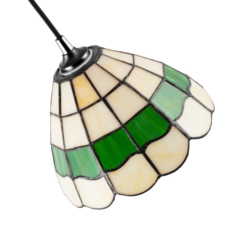 12cm H Glass Bell Pendant Shade ( No Direct Attachment Method ), Red