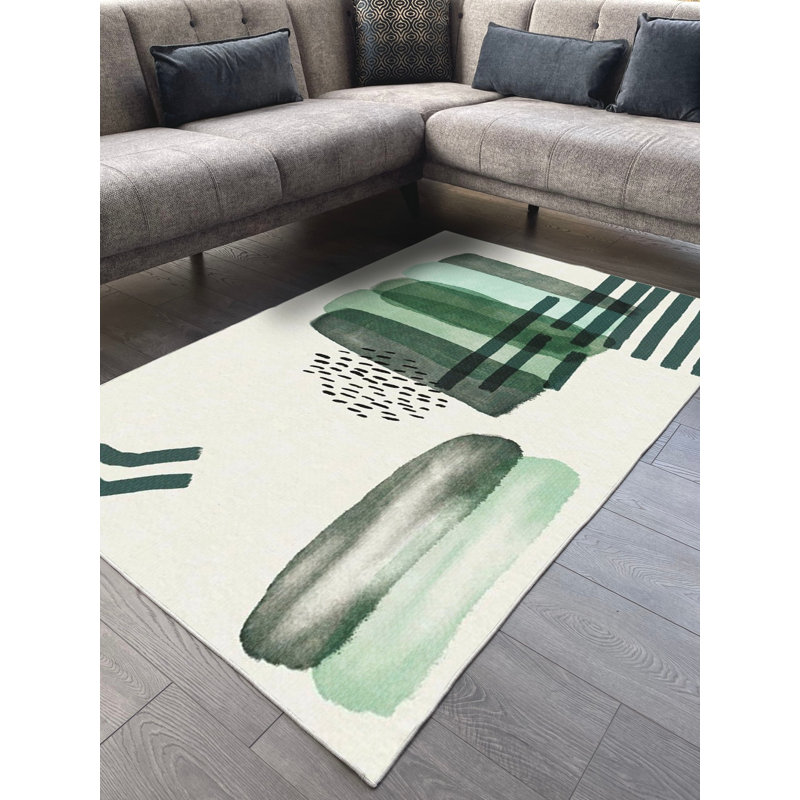 Performance Washable Geometric Rug, Runner 3'3" x 14'9"