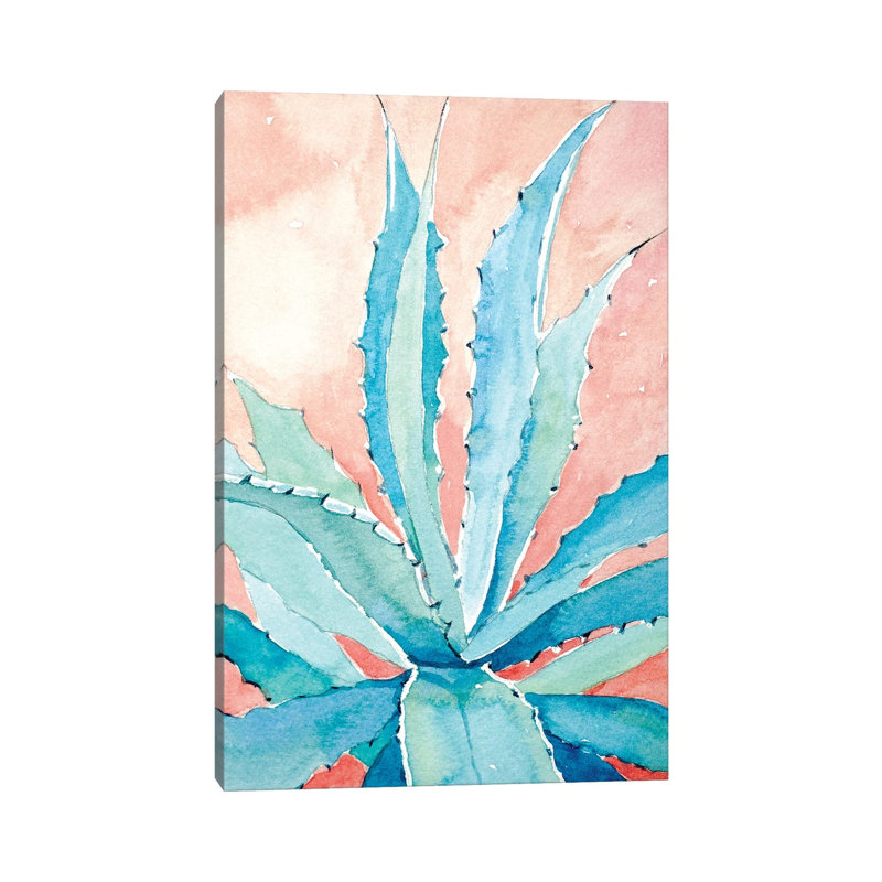 Agave 1 Piece Wrapped Canvas Painting