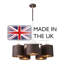 Santistevan 5 - Light Shaded Chandelier-18979996