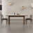 Simple retro rectangular dining table-103409660