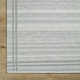 Lavande Striped Wool Area Rug