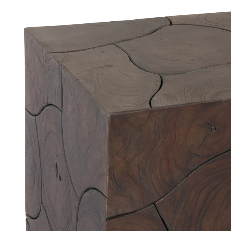 Outdoor Square Teak Side Table