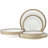 Noritake Brilliance 12-Piece Dinnerware Set, Service for 4