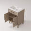 Meuble-lavabo simple avec plateau en acrylique-707653458