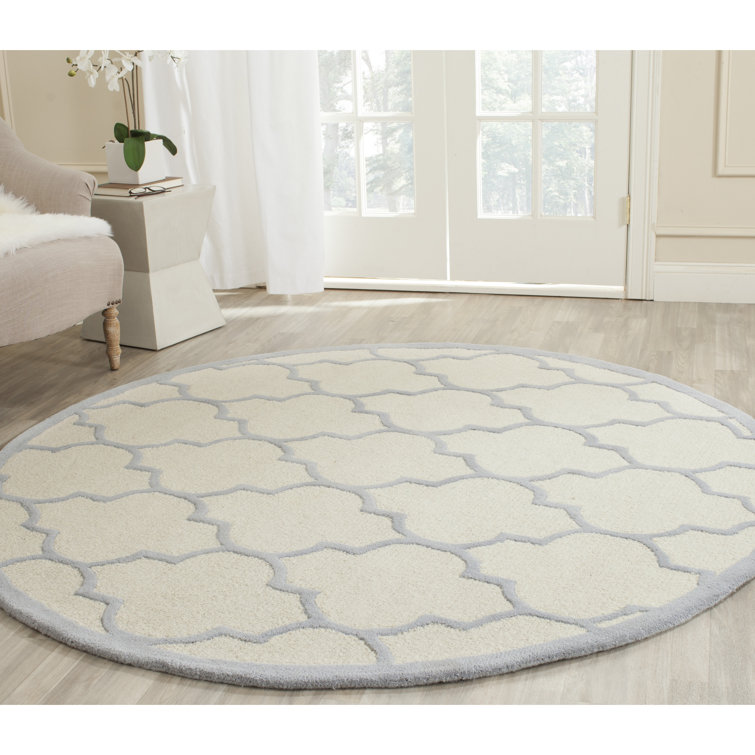 Cannen Hand Tufted Wool Geometric Rug