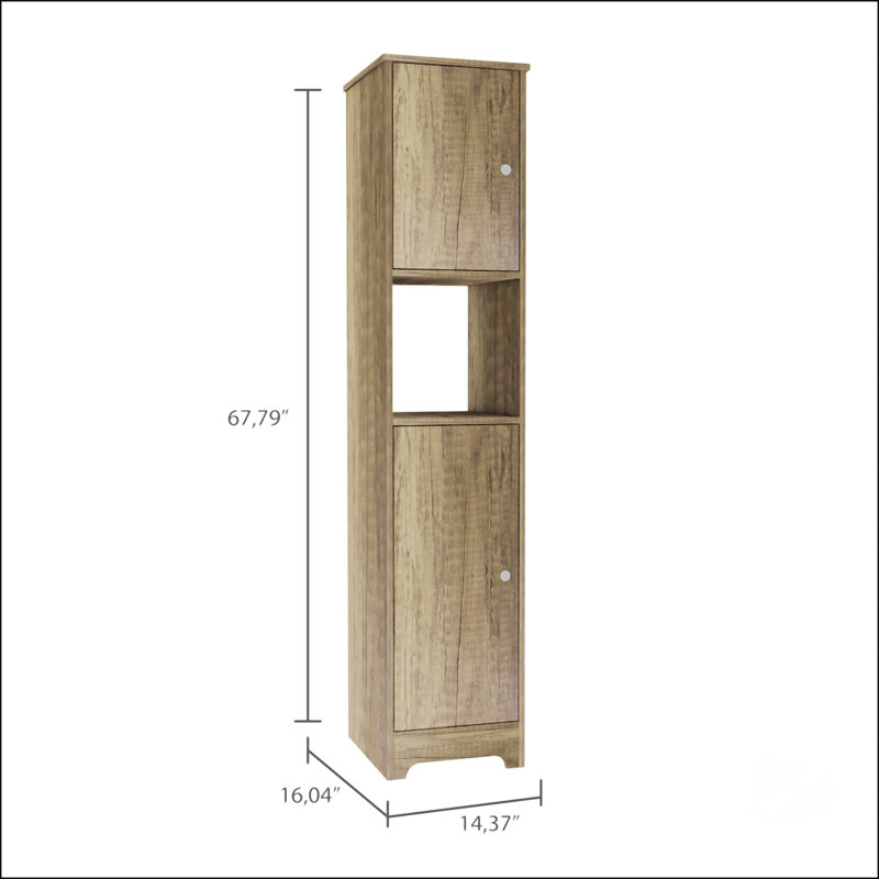 Armoire à linge à 1 tablette